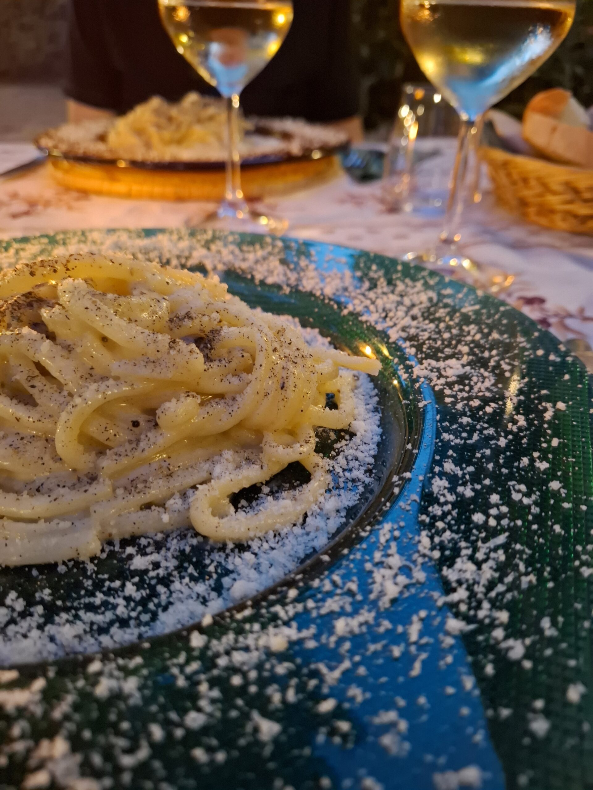 Pici cacio e pepe | La fonte di Vivalda
